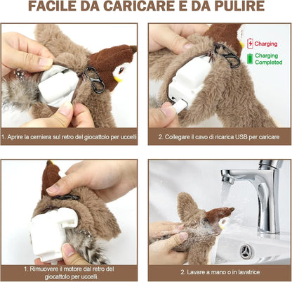 Uccellino Interattivo