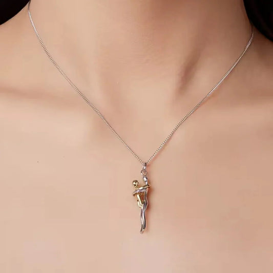 Collana “Abbraccio Eterno” in Argento 925 – Mamma e Bambino