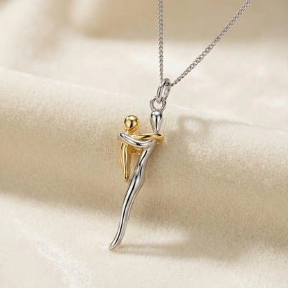 Collana “Abbraccio Eterno” in Argento 925 – Mamma e Bambino